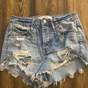 jean shorts